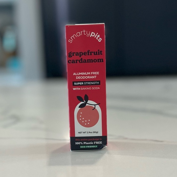 SmartyPits - Aluminum‎ Free Deodorant Stick Super Strength Grapefruit Cardamon - Picture 1 of 8